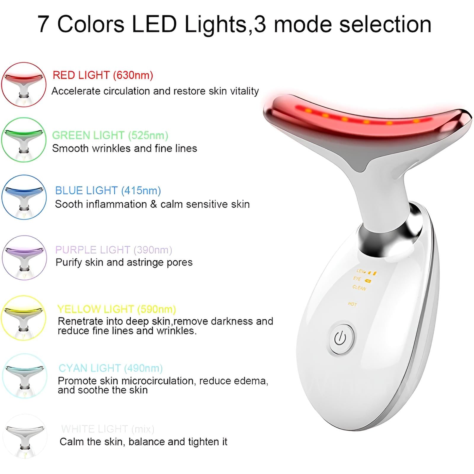 V-Line LED Face & Neck Massager