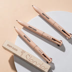 Beauty Glazedmulti-Function Beauty Glazed 4-In-1 Makeup Pen Waterproof Cosmetic Pencil for Eyeliner Brow Lip Highlighter